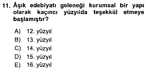 KMT103U KMT103U Türkiye’nin Somut Olmayan Kültürel Mirası çıkmış sınav sorusu 3