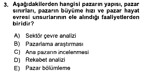 LOJ403U Stratejik Performans Yönetimi çıkmış sınav sorusu 3