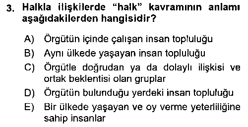 MEI302U Medya İlişkileri çıkmış sınav sorusu 3