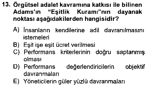PSI104U PSİ104U Çalışma Psikolojisi çıkmış sınav sorusu 2