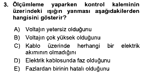 RTP203U Radyo ve Televizyonda Ölçü Bakım çıkmış sınav sorusu 3