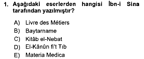 SAG212U Temel İlaç Bilgisi Ve Akılcı İlaç Kullanımı çıkmış sınav sorusu 1