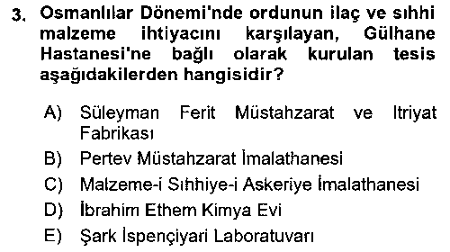 SAG212U Temel İlaç Bilgisi Ve Akılcı İlaç Kullanımı çıkmış sınav sorusu 3