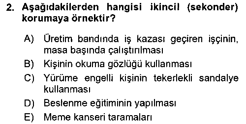 SAG404U Halk Sağlığı çıkmış sınav sorusu 2