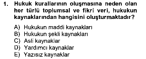 SAK102U Sağlık Kurumları Mevzuatı çıkmış sınav sorusu 1