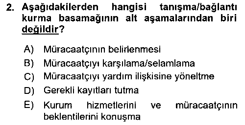 SHZ208U Sosyal Hizmet Kuramları 2 çıkmış sınav sorusu 2