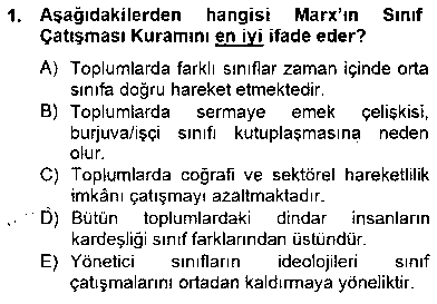SOS112U Sosyoloji 2 çıkmış sınav sorusu 1