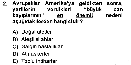 TAR119U TAR119U Siyasi Tarih 1 çıkmış sınav sorusu 1