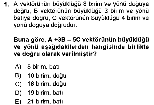 TEK103U Teknolojinin Bilimsel İlkeleri çıkmış sınav sorusu 1