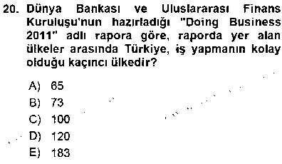 TIC201U TIC201U Dış Ticarette Girişimcilik çıkmış sınav sorusu 2
