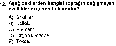 TRM103U TRM103U Ekoloji ve Çevre Bilgisi çıkmış sınav sorusu 2