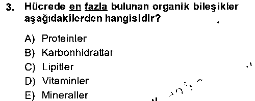 TRM204U Gıda Bilimi ve Teknolojisi çıkmış sınav sorusu 3