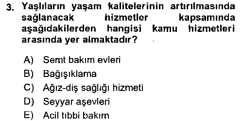 YAB207U Bakım Elemanı Yetiştirme Ve Geliştirme 3 çıkmış sınav sorusu 3